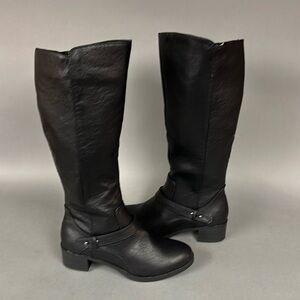Easy Street Jewel Black Tall Boots NWT Size 8